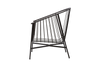 Jeanette Sofa Armchair - Connected Seat & Back Cushion
