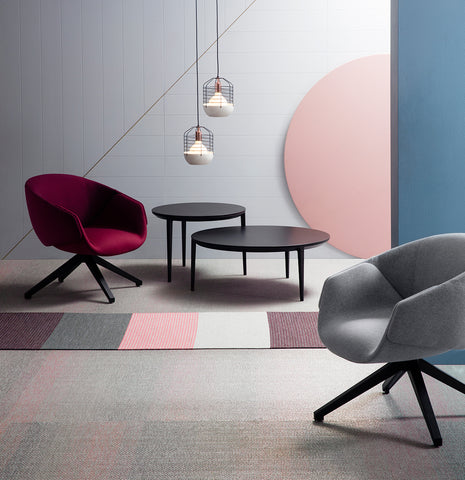 Anita Armchair Low Back with Swivel Base
