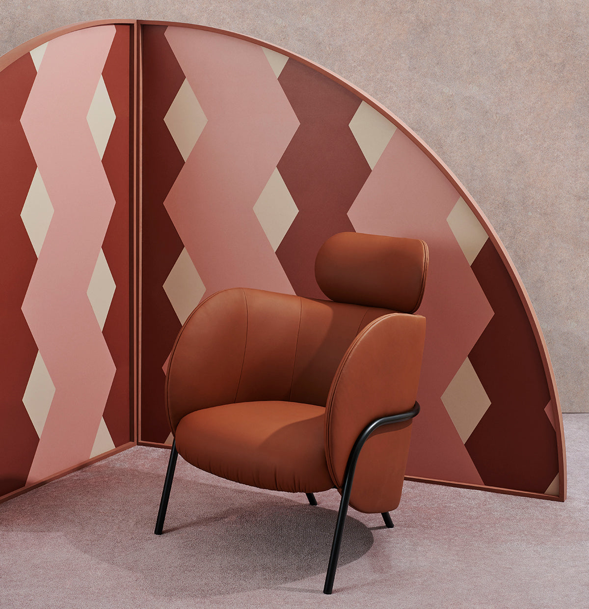 Royce Armchair with Headrest

